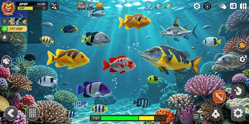 Screenshot gameplay Tembak Ikan yang seru dan menantang.