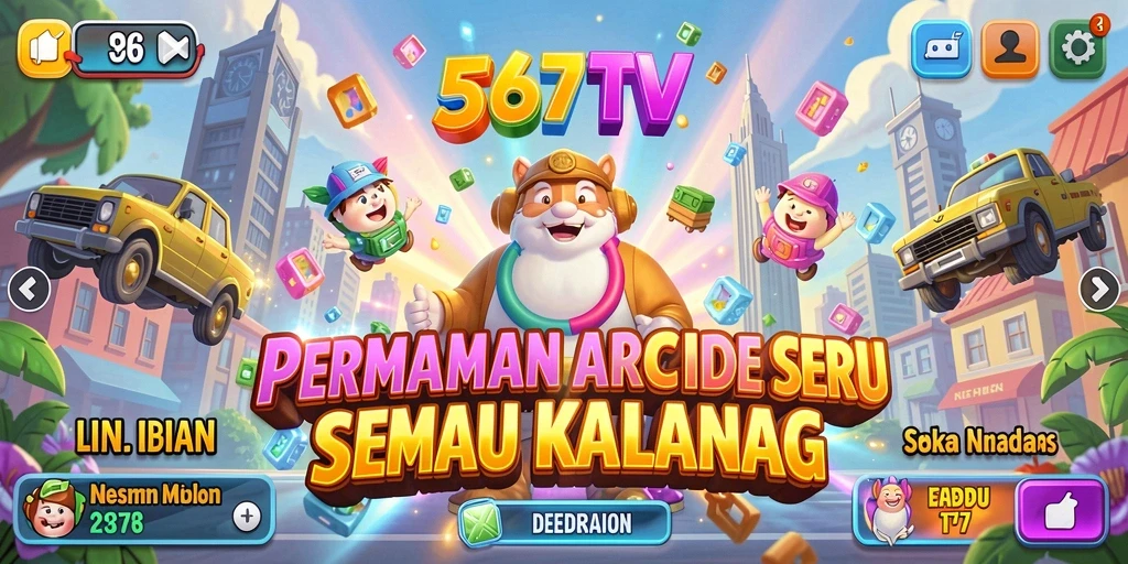 Tampilan gameplay menampilkan aksi seru dan karakter yang menarik.