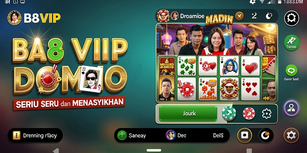 Tampilan gameplay seru di B8VIP dengan grafik menawan.
