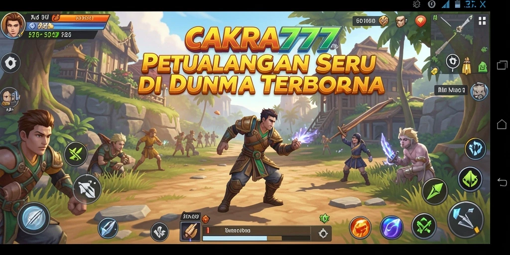 Tampilan gameplay dari <strong>CAKRA777</strong> yang menakjubkan dalam dunia terbuka.