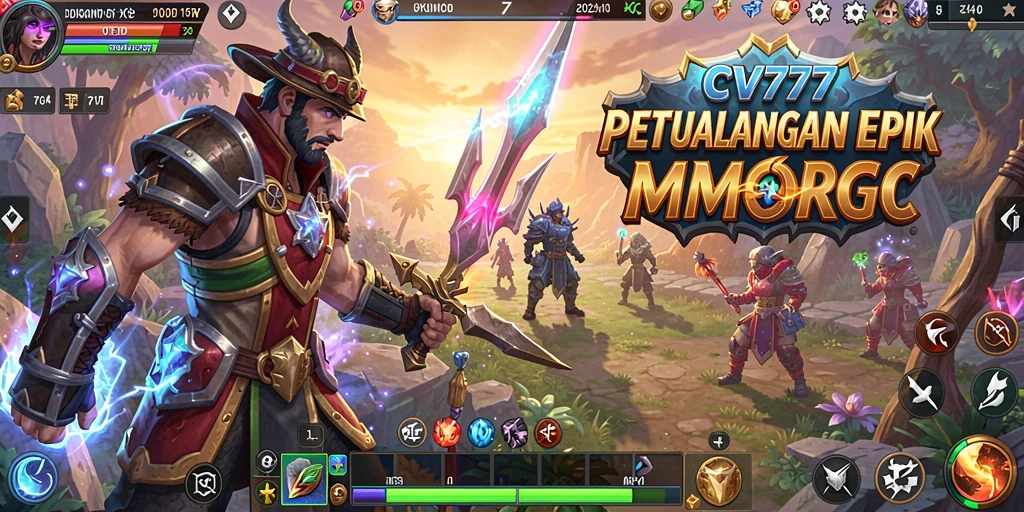 Tampilan menarik dari gameplay CV777 MMORPG yang mendebarkan.