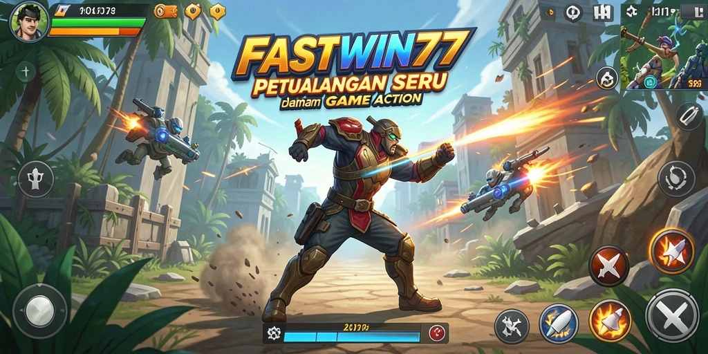 Screenshot utama FASTWIN77 menampilkan aksi seru di gameplay.