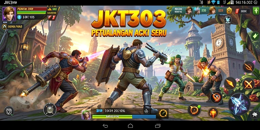 Tampilan fantastis dari gameplay seru di JKT303.