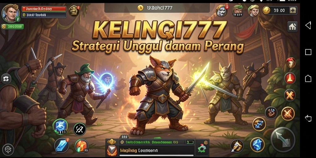 Tangkapan layar dari gameplay seru KELINCI777 yang melibatkan strategi.