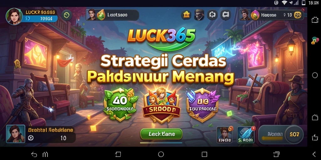 Tampilan gameplay LUCK365 yang menarik dan penuh strategi.
