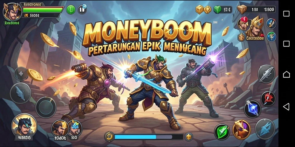 Pengalaman gameplay Fighting yang mendebarkan di MONEYBOOM.