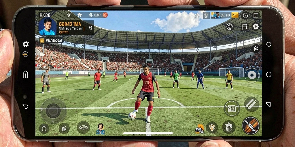 Tangkapan layar RK88 menampilkan gameplay yang mendebarkan dan aktif.