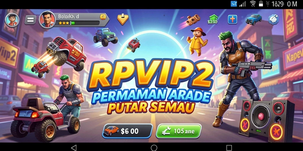 Tampilan gameplay RPVIP2 yang menegangkan dan penuh aksi.