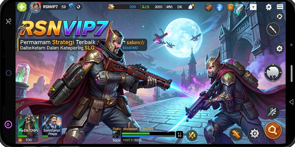 Tampilan gameplay mendalam dari RSNVIP7 yang penuh strategi.