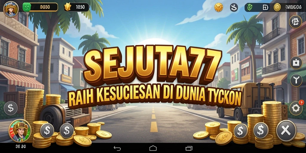Tampilan gameplay menarik dari SEJUTA77 yang menunjukkan pengembangan bisnis.