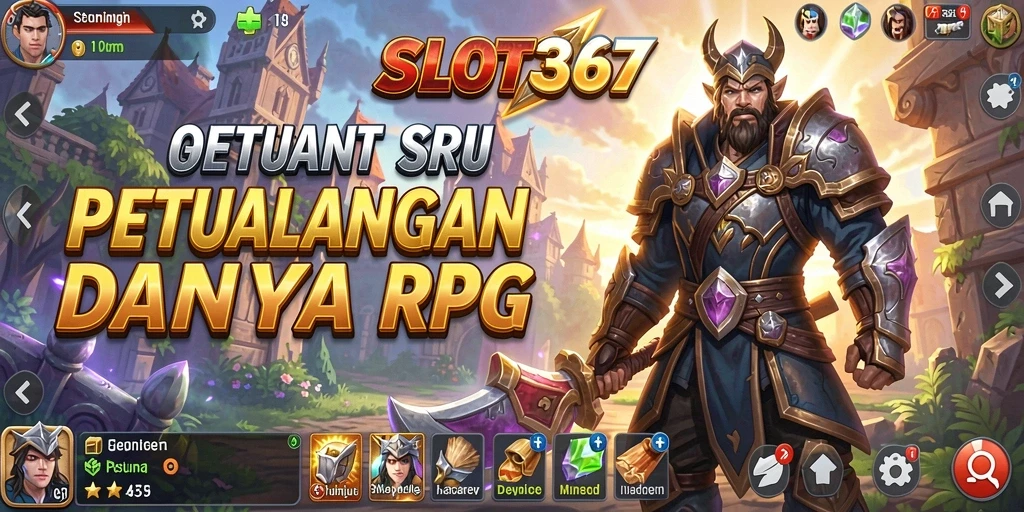 Gameplay SLOT367 yang mendebarkan dengan karakter RPG yang beragam.