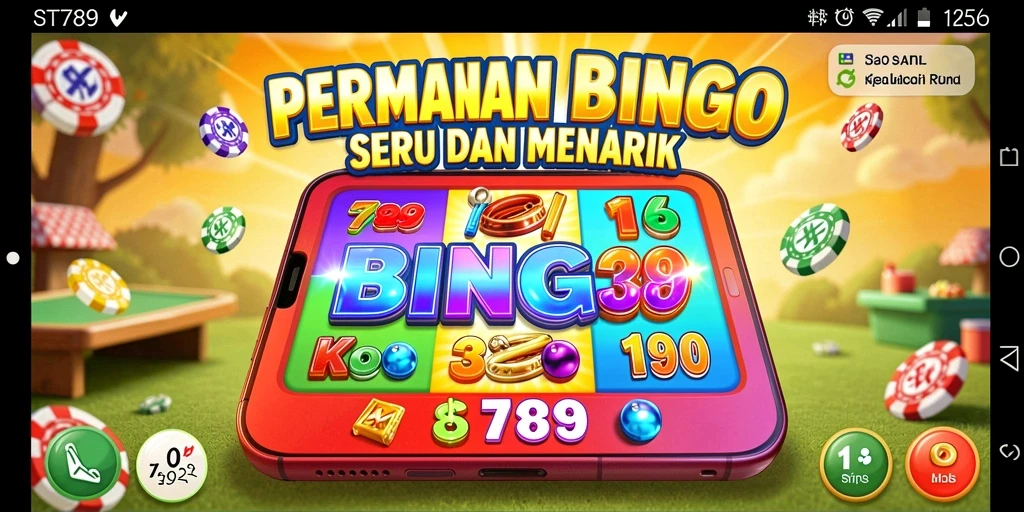 Tampilan gameplay ST789 yang seru dengan berbagai fitur Bingo.