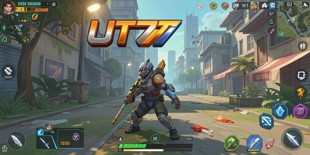 Tampilan UT77 dengan fitur utility yang intuitif dan modern.