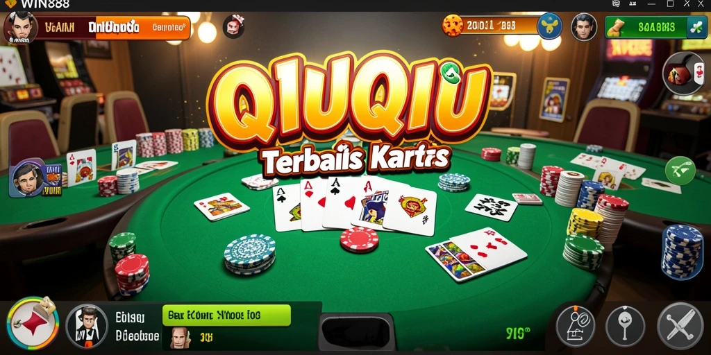 Tampilan gameplay QiuQiu yang menarik di WIN88.