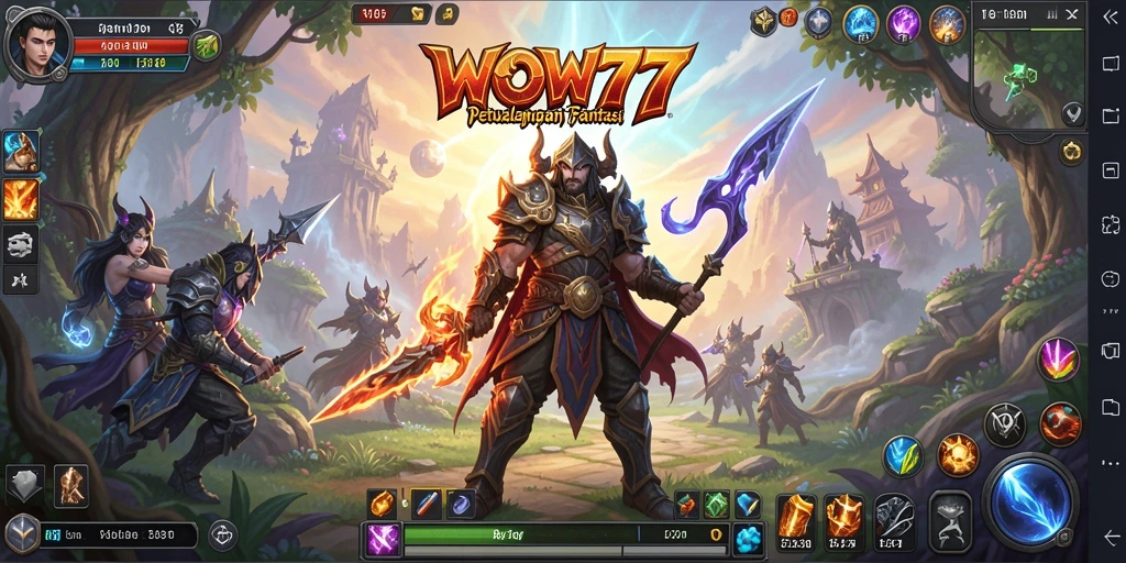 Gambaran gameplay menakjubkan dari <strong>WOW77</strong> dalam aksi ARPG.